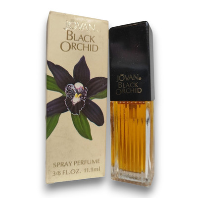 JOVAN BLACK ORCHID Parfum Spray 3/8 oz 11.1 ml New