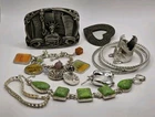 Vintage to Now Silver Tone Costume Jewelry Lot