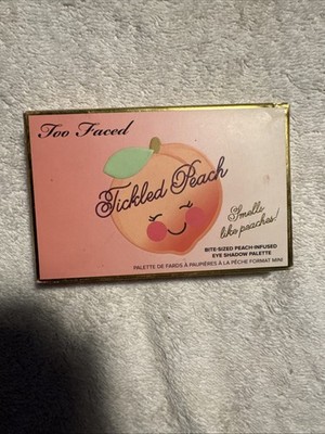 Too Faced Tickled Peach Mini Eyeshadow Palette 8 Shades Discontinued Rare NIB