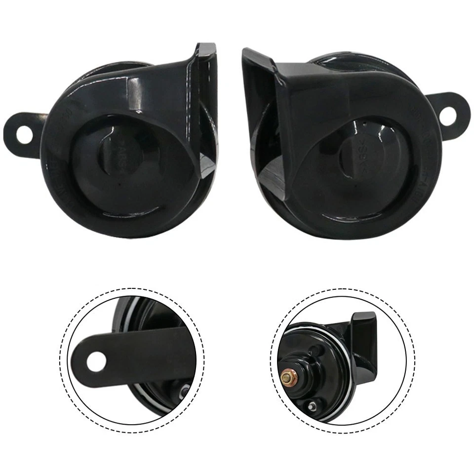 For Most Vehicles 12V Compatibility Waterproof Metal Body 105-118dB Loudness - Image 4 of 4