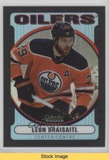 2021-22 O-Pee-Chee Platinum Retro Rainbow Black Variant Leon Draisaitl READ 0bv