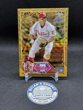 2023 Topps Chrome Gilded Collection - Jim Thome #88 Gold Wave /75