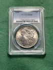 1886  MORGAN SILVER DOLLAR, PCGS MS-64 TONED FREE Shipping