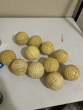 Heater Sports 11 Heater Yellow Pitching Machine Baseballs Lot Of 11 Balls Total