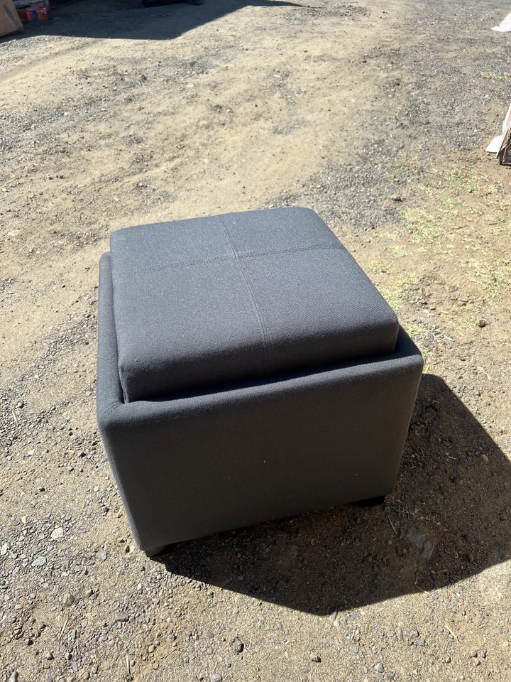 Safavieh HARRISON SINGLE TRAY OTTOMAN, Reduced Price 2172764812 HUD8233N - Image 2 of 2