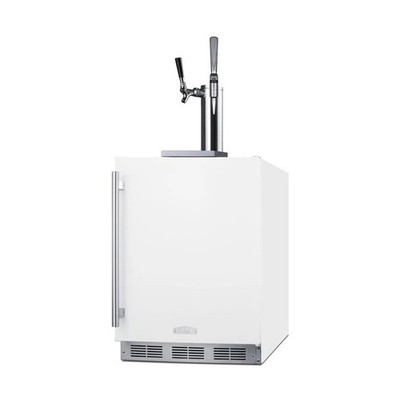 Summit SBC58WHBIADACMTWIN 23'' Draft Cold Brew & Nitro Coffee Dispenser