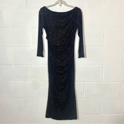 green emerald velvet dress Evening Dress - 093