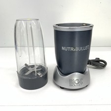 NutriBullet NB-101B 600W Personal Blender Silver With Blade Ships Free