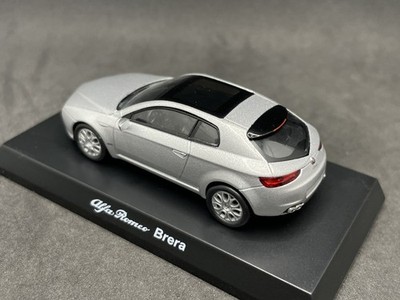 Kyosho 1/64 Alfa Romeo collection2 Brera Silver diecast model car