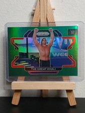 2022 The Great Khali Panini Prizm WWE Green Prizm