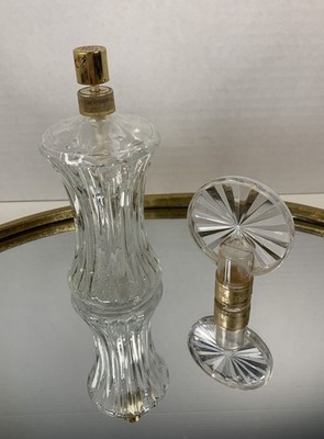 Vintage Jovan Mink & Pearls 4 oz Empty Perfume Bottle Vanity Display USA