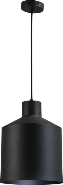 Vintage Pendelleuchte Ø28Cm Schwarz E27 HäNgelampe Loftlampe HäNgeleuchte Innen-image