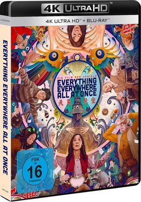Everything Everywhere All at Once - 4K UHD + 2D BluRay - Uncut - neuwertig