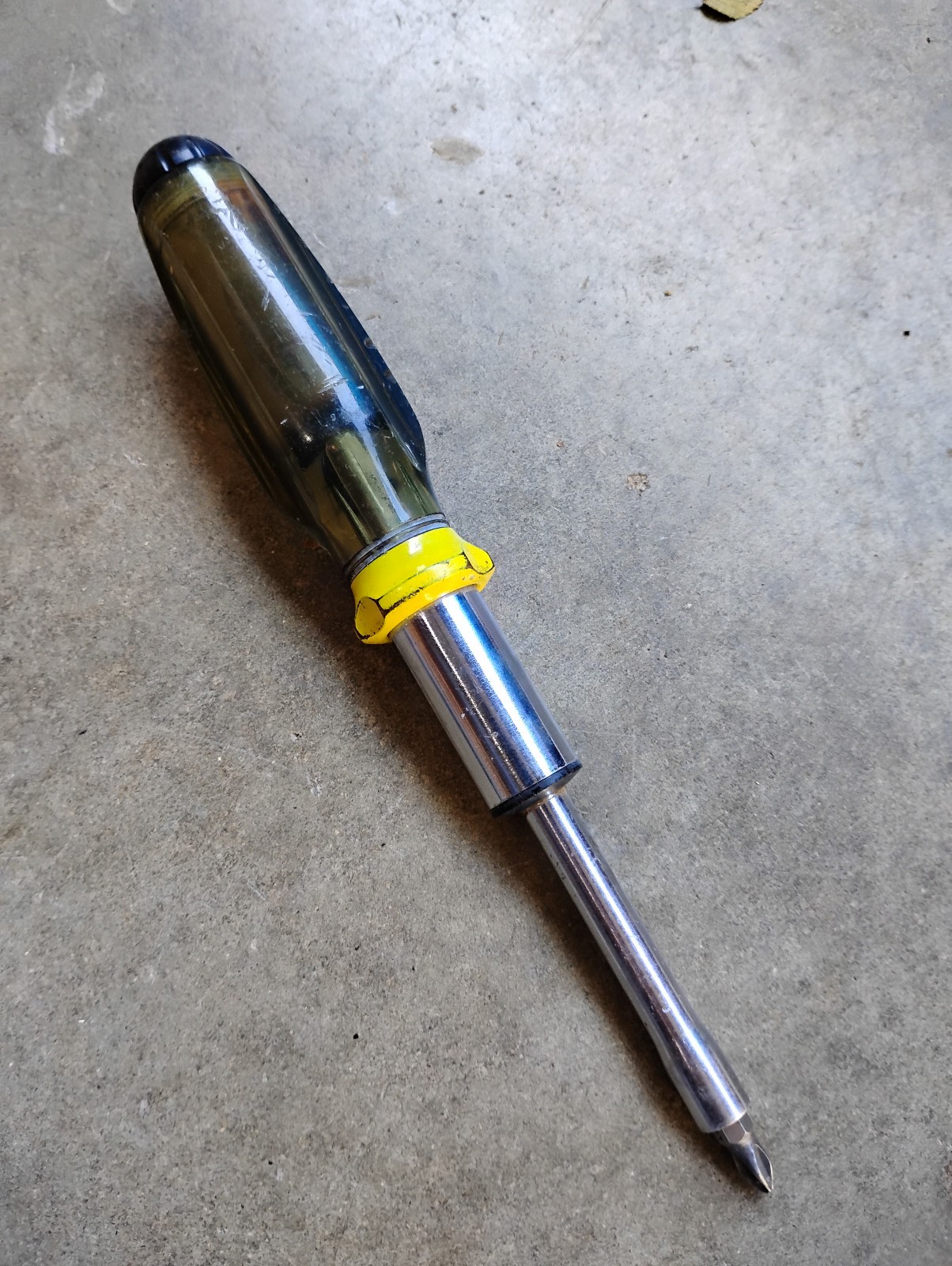 Stanley Workmaster Ratcheting Screwdriver No. 68-750 with 4-bits USA