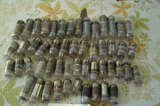 Radio /TV  7  9 pin tubes  Tested Good