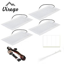 Universal Seats Carbon Fiber Heated Seat Heater Pad Kits Car Cushion Switch 12v Universal Seats Carbon Fiber Heated Seat Heater Pad Kits Car Cushion Switch 12v