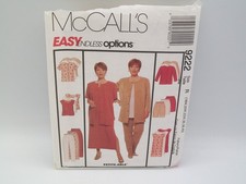 McCalls 9222 Womens Wardrobe Petite-Able 18W ...