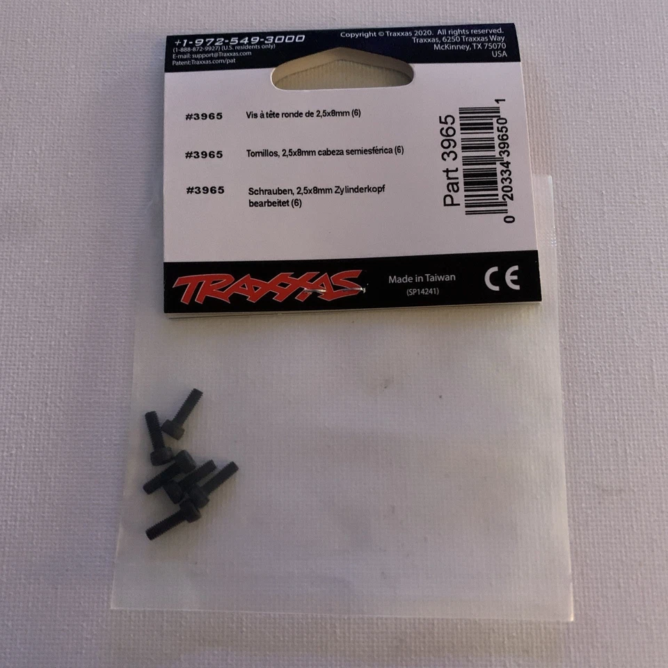 Traxxas Cap Head Screws 3965 NEW - Image 3 of 3