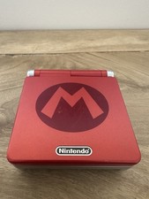 Nintendo Game Boy Advance SP (Mario Limited Edition) - Read Description