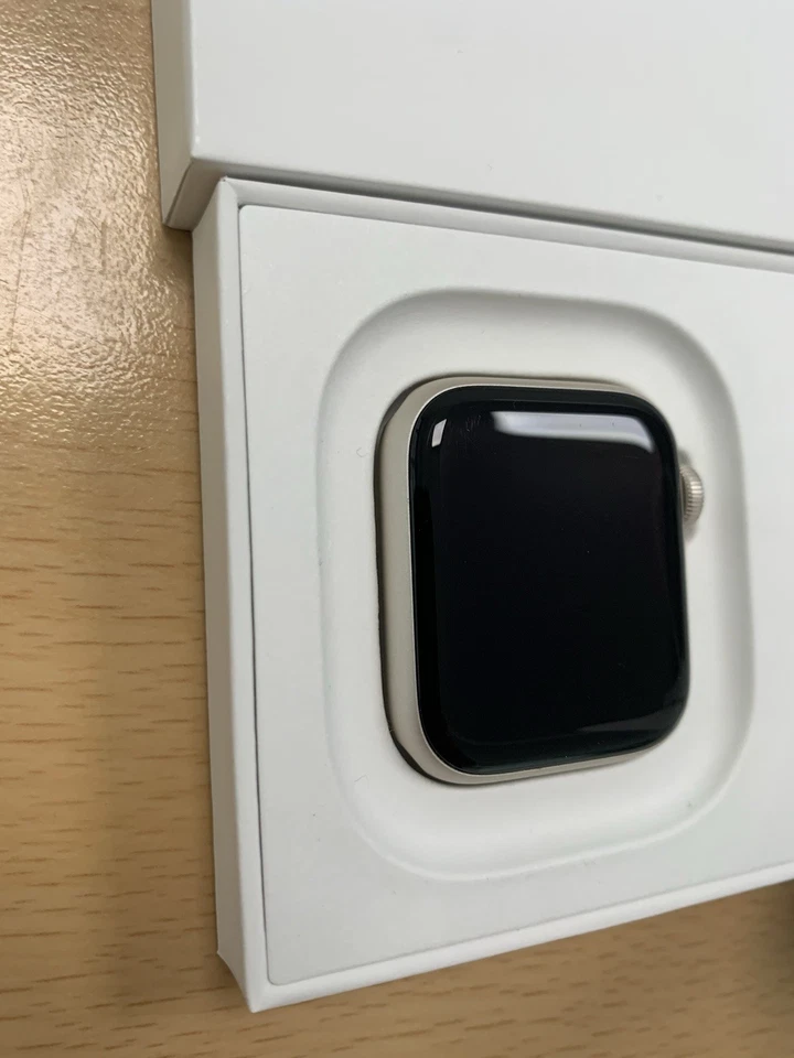 Apple Watch SE 2.Gen 40mm GPS Alu Starlight Sportarmband S/M Neuwertig OVP - Bild 3 von 4