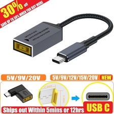 11mm Laptop Charger TO USB Type C Converter PD Power Charging Cable Adapter