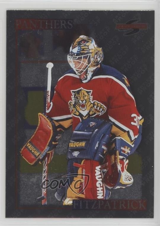 1995-96 Score Artist's Proof Black Ice Mark Fitzpatrick #173 2o7