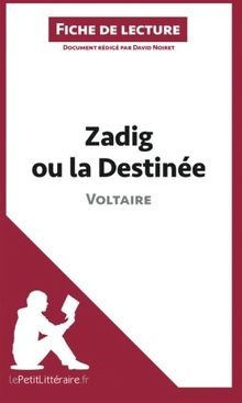 Zadig ou la Destinée de Voltaire (Fiche de lecture)... | Buch | Zustand sehr gut