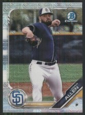 2019 Bowman Chrome Mega Box Prospects Refractors #BCP-19 Logan Allen  1989
