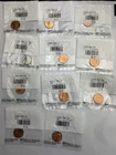 1940-1950 D Lincoln Head Cent Wheat & STEEL Penny 1C Lot Of 11 Coins- BU