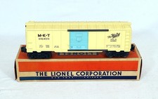 Mint Brand New Postwar Lionel 6464-515 M-K-T Boxcar (Girls Set)~w/Brick OB