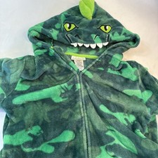 Saint Eve Kids Sz 10/12 One Piece Dinosaur Pajamas Lounge Set