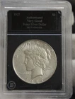 1927 S US Peace Silver Dollar $1 Bradford Case XF (Cleaned)