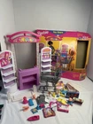 Vintage 1998 Barbie Toy Store Playset Mattel Arcotoys w Accessories Box