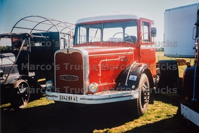 LKW Foto Bernard TD 180 Truck Frankreich rot #o2sc