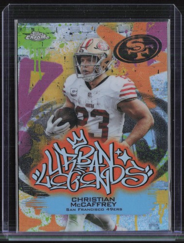 2025 Topps Chrome Christian McCaffrey Base (RAW)
