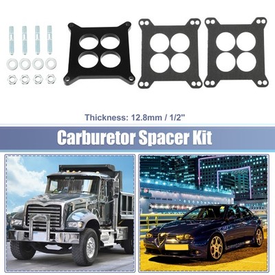 Vergaser Abstandshalter 1/2'' Hoher Phenol Vergaser Abstandshalter 4BBL Kit