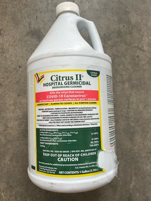 #ad Beaumont 633712928 Citrus II Germicidal Deodorizing Cleaner Gallon $32.99