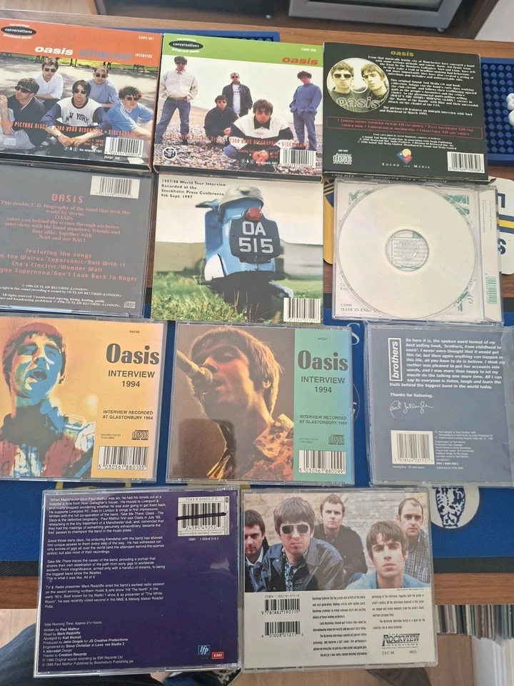 oasis interview cd 11 Cds  - Image 2 of 2
