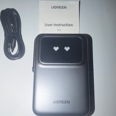 UGREEN N1 Qi Wireless Portable Charger USB-C Fast Charge LED Matte Universal