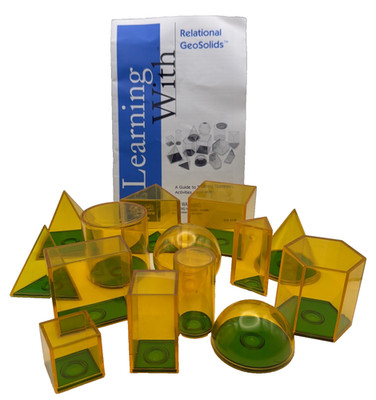 Transparent Relational GeoSolids Geometry Teaching Tool  ETA Hand2Mind