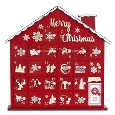 Advent Calendar Wooden House 2026 Advent Calendar With 25 Large Drawers 25 Days