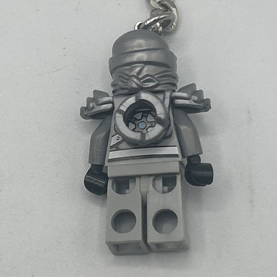 Lego Titanium Zane Keychain Rare HTF Ninjago Ninja 851352