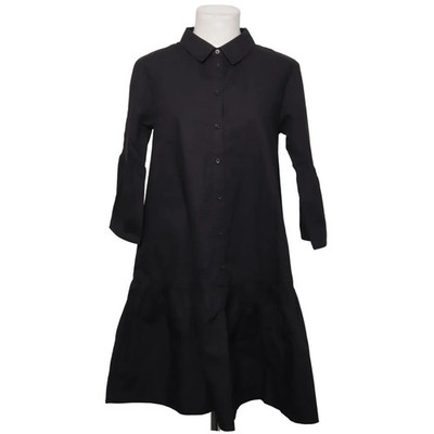 Frogbox, Blusenkleid, Größe: 34, Schwarz, Baumwolle, Einfarbig, Damen #njE