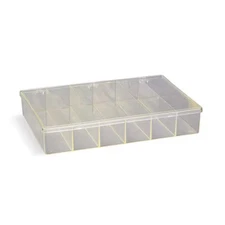 Flambeau 6674Kc Compartment Box With 6 Compartments, Plastic, 2 13/16 In H X