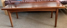Mid Century Teak Coffee Table Scandinavian Danish Style 1960s 1970s