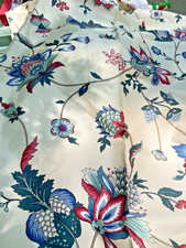 Waverly nos fabric 44" x 54" multicolor