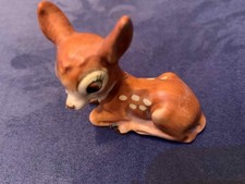 kleines vintage Reh Rehkitz Porzellan liegend Goebel Walt Disney Porzellan