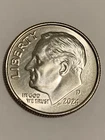 2024-D Roosevelt Dime 10 Cent Coin.