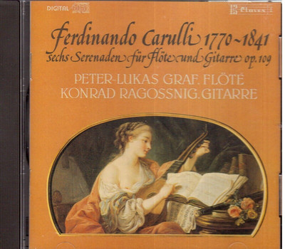 Carulli: Sechs Serenaden für Flöte und Gitarre / Konrad Ragossnig, Lukas Graf - CD