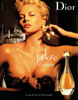 Werbung Advertising 089 2007 Parfum Dior J'adore l'absolu & Charlize Theron